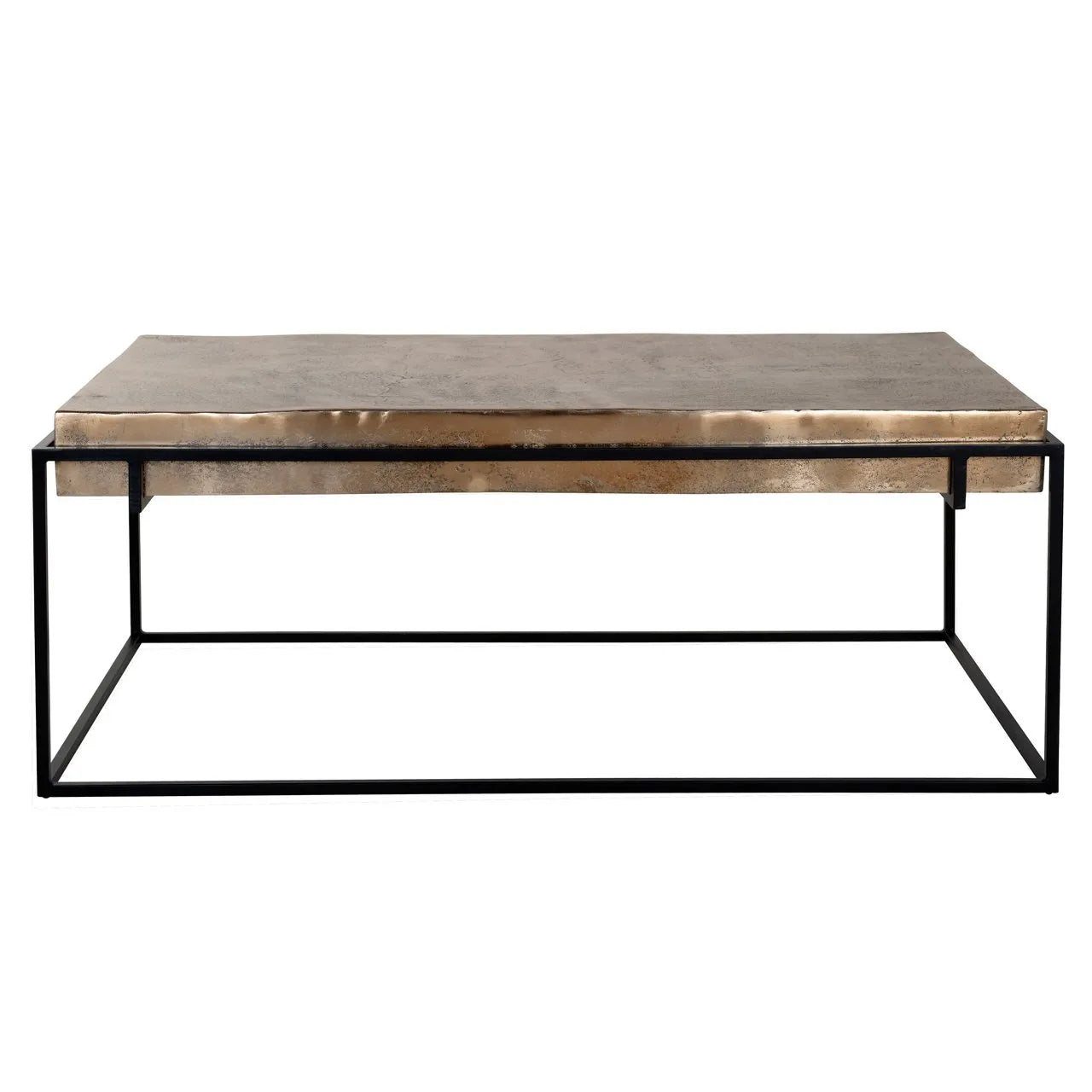 Richmond Interiors Calloway Black & Champagne Gold Coffee Table