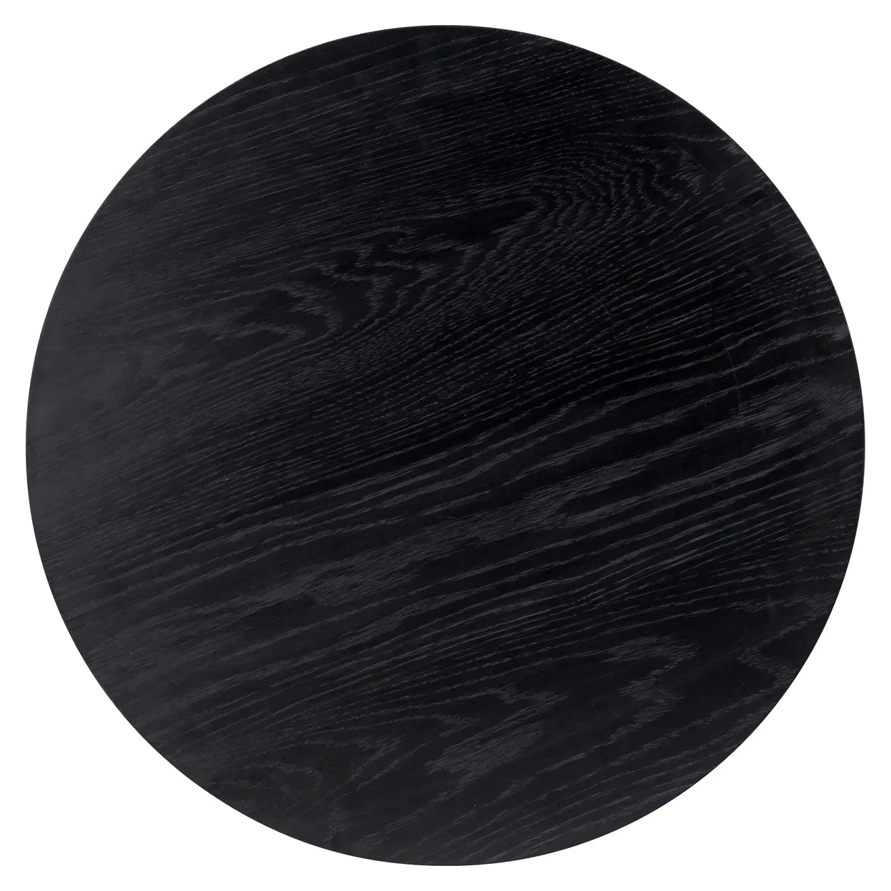 Set of 2 Richmond Interiors Jazz Black Wood Round Coffee Table Nest