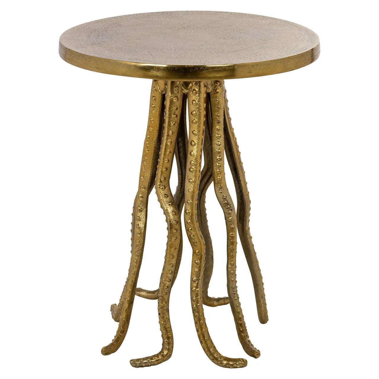 Richmond Interiors Macey Octopus Gold Side Table
