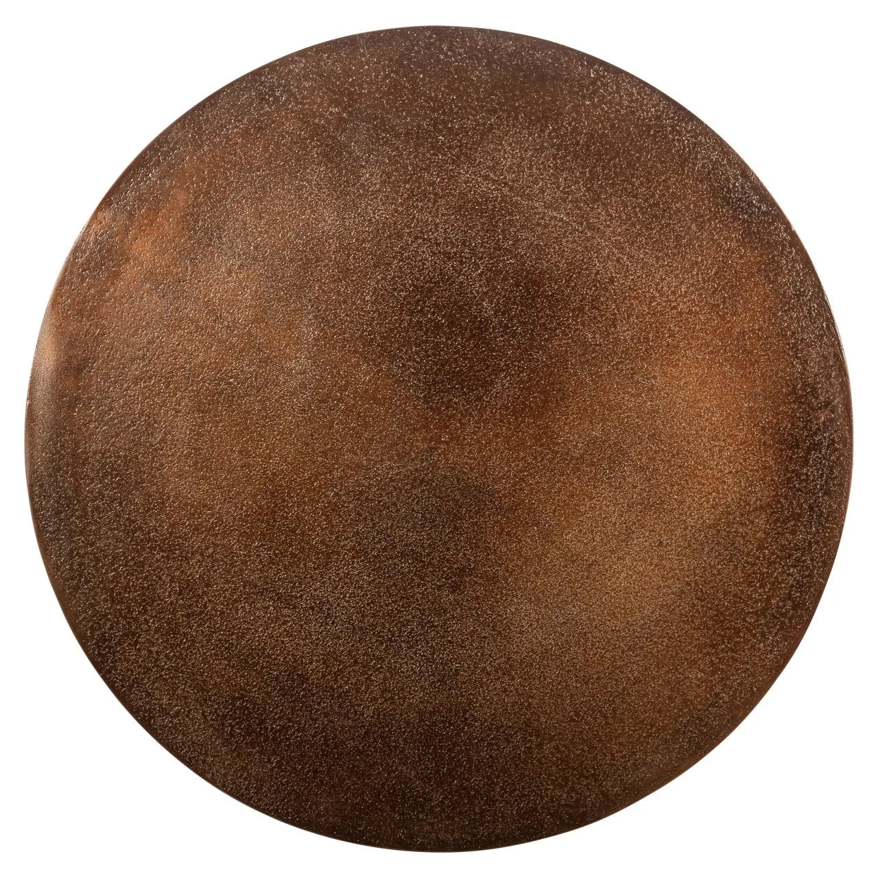 Richmond Interiors Misty Melted Bronze Round Side Table