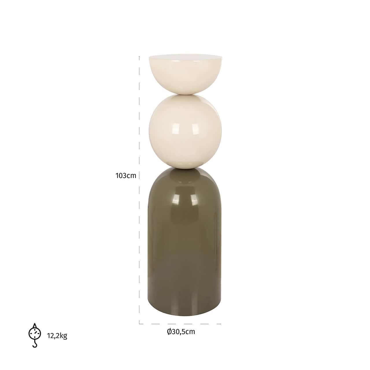 Column Bisou (Green)