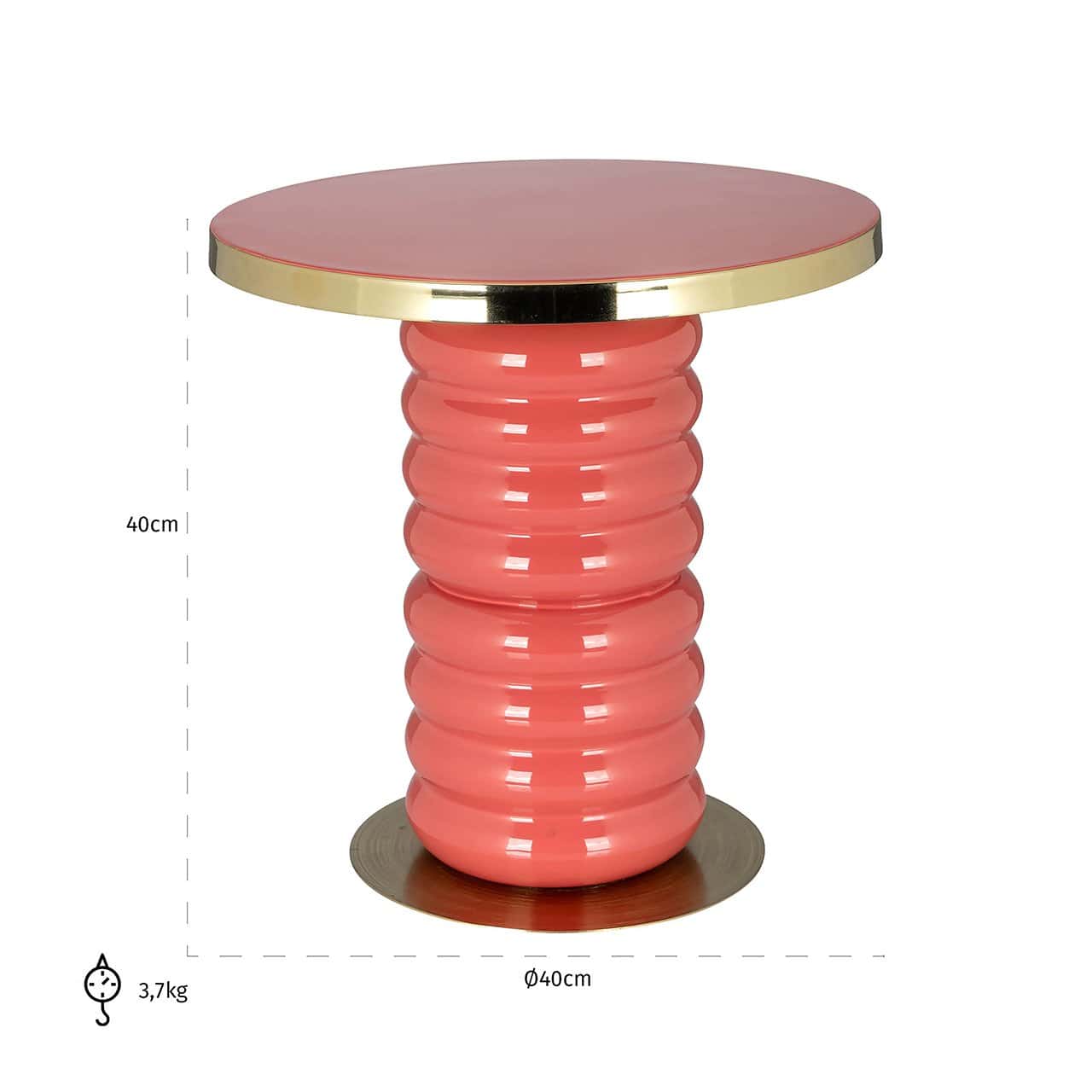 End table Shirin (Pink)