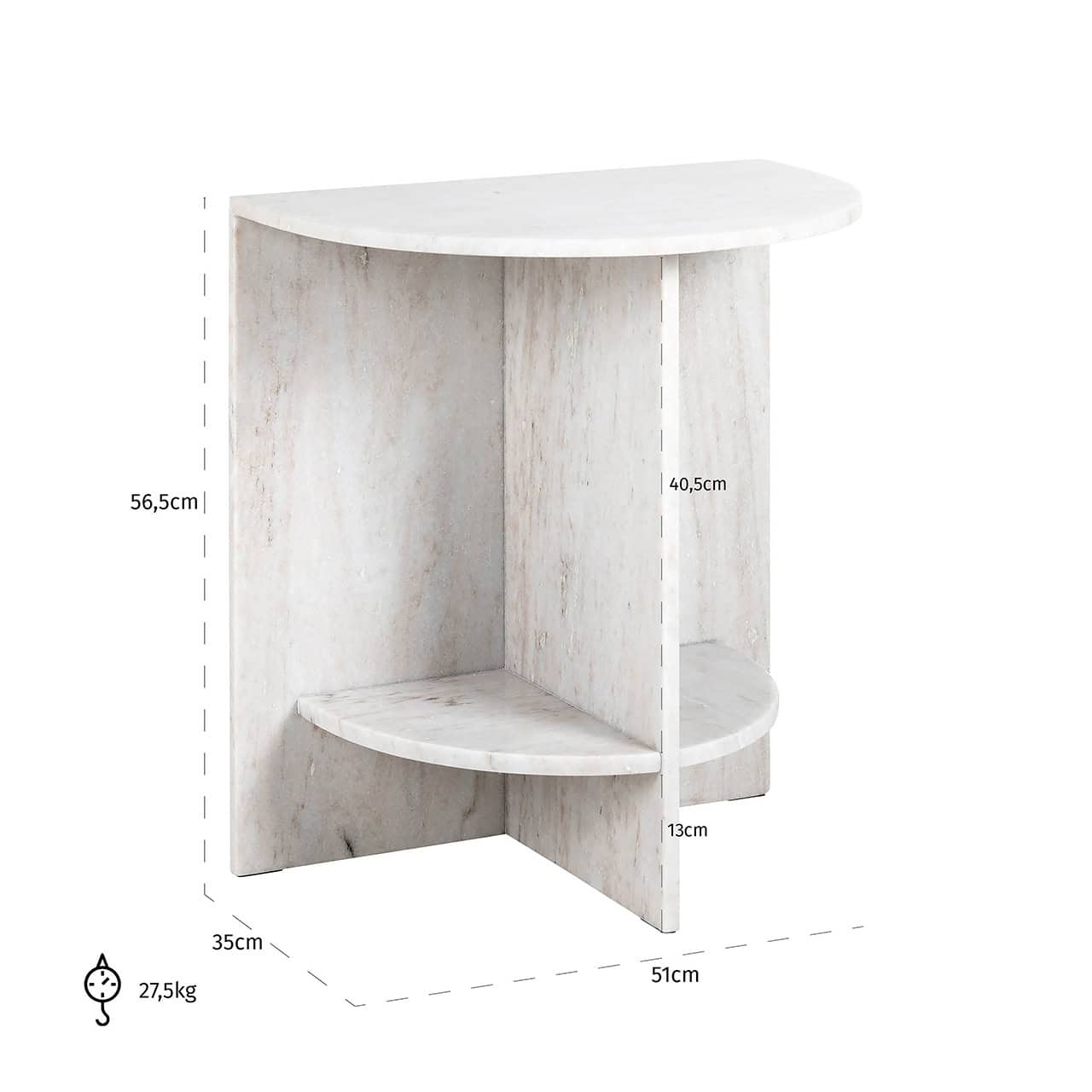 End table Lansky (Beige)