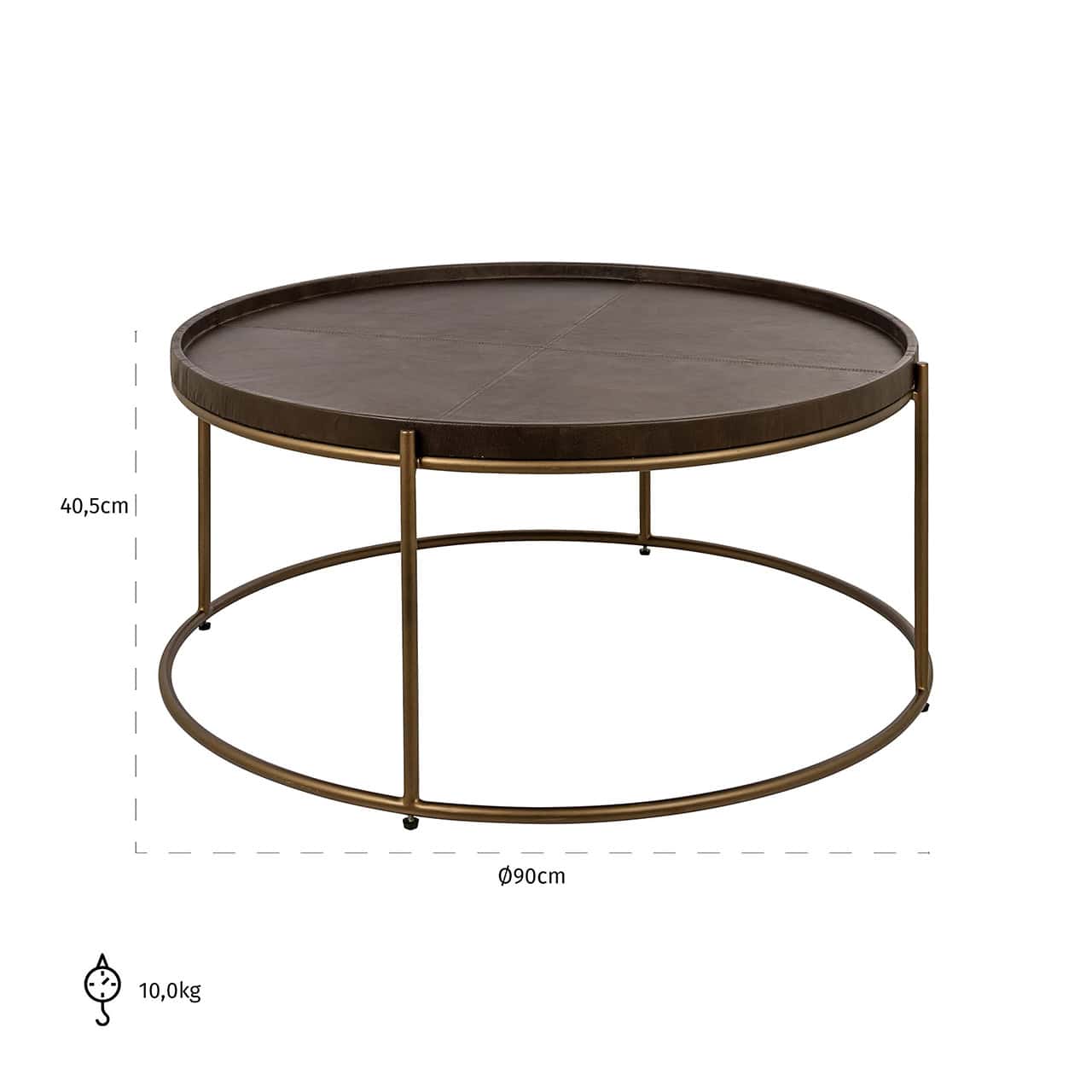 Coffee table Zillon (Brown)