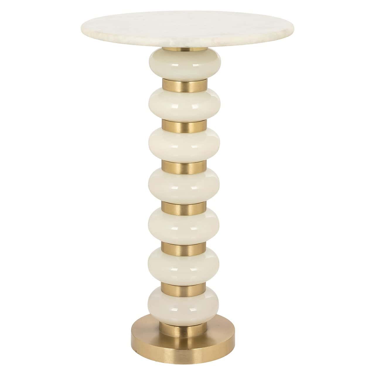 End table Barbara white (White)