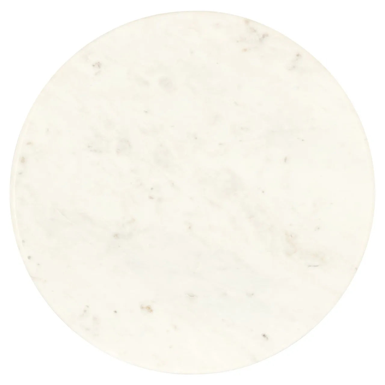 Richmond Interiors Boann Black Glass & Gold Round Side Table