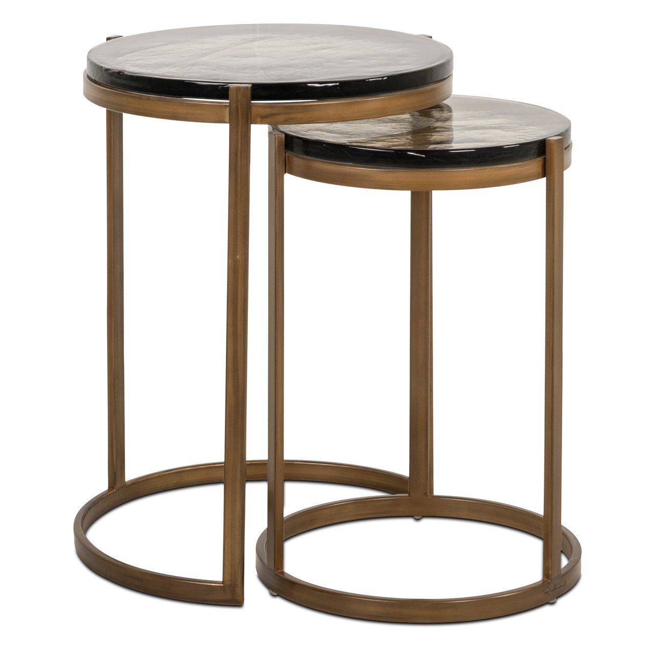 End table Cleo gold (Set of 2)