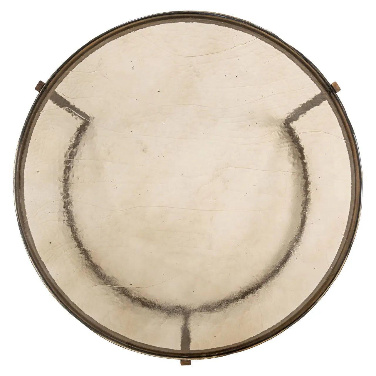 Richmond Interiors Cleo Gold Glass Coffee Table Nest | Set Of 2