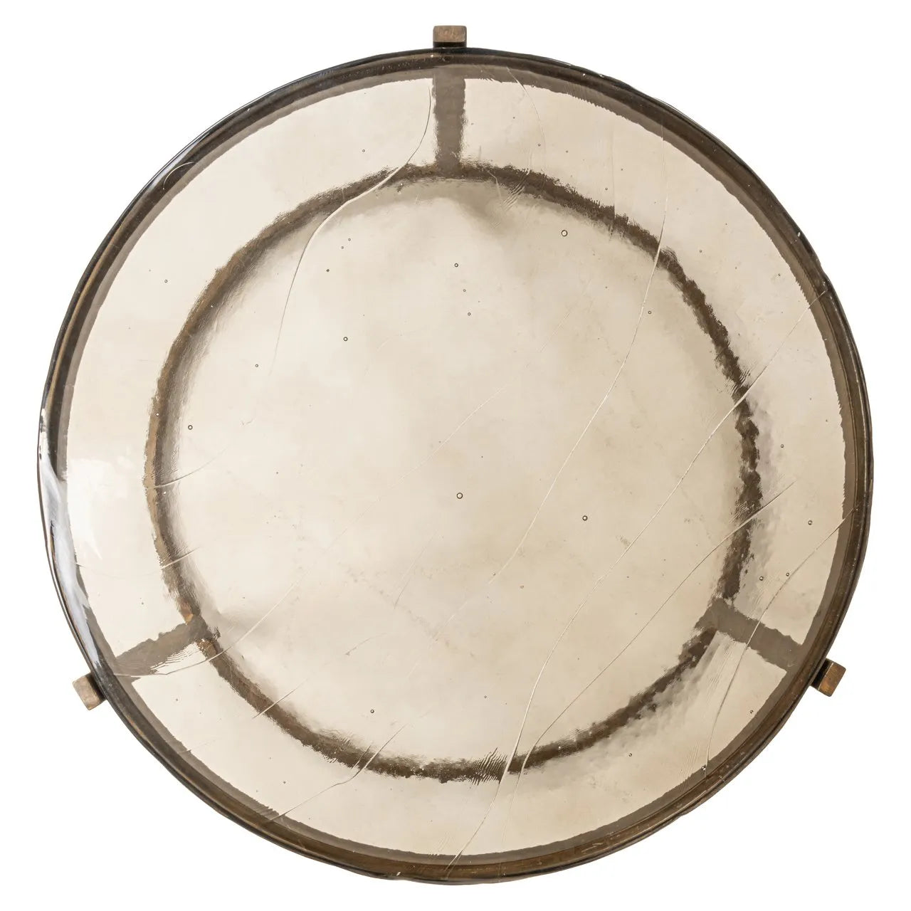 Richmond Interiors Cleo Gold Glass Coffee Table Nest | Set Of 2