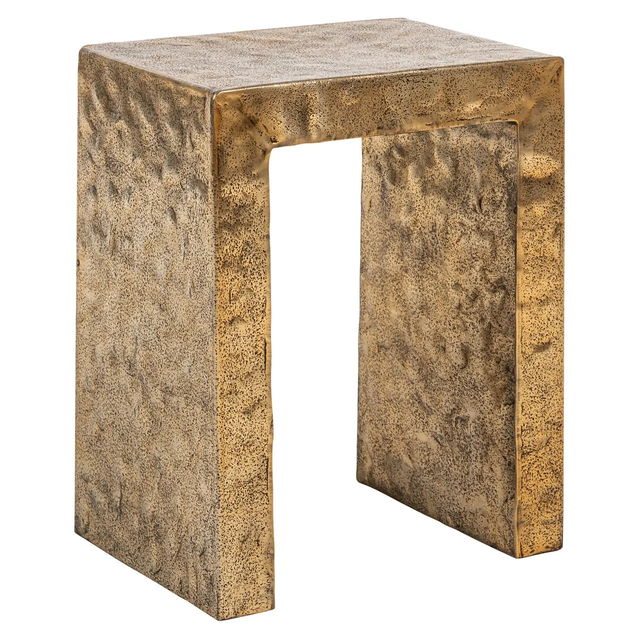 Richmond Interiors Novan Gold Side Table