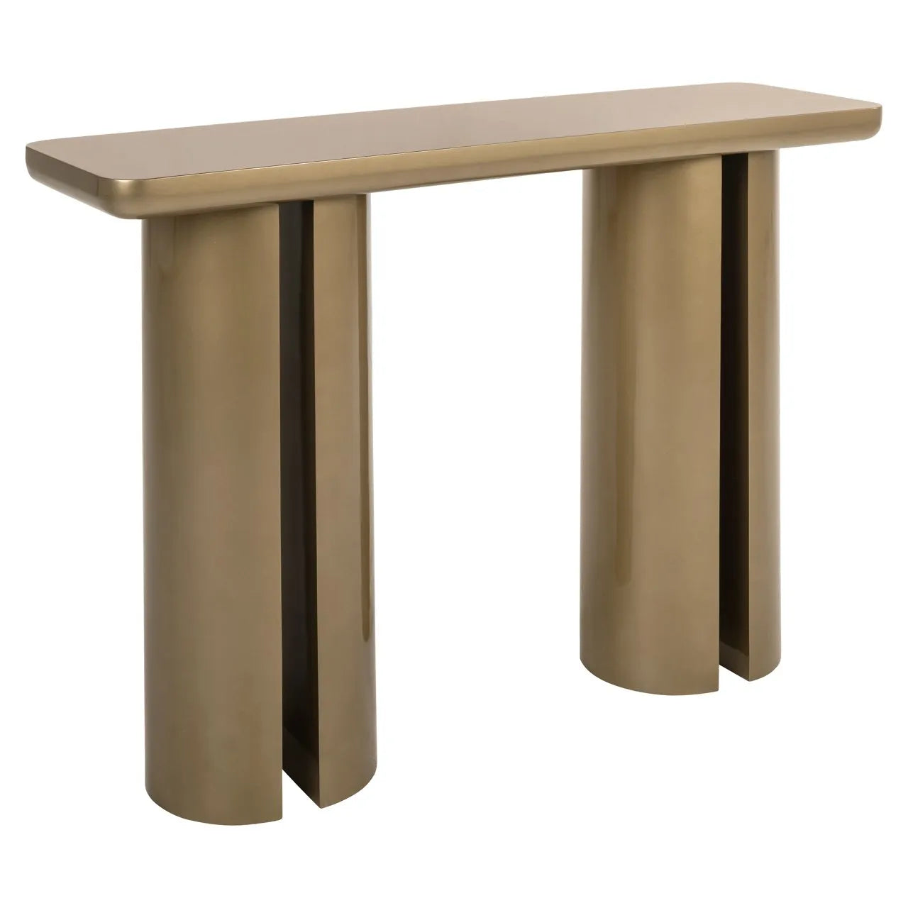 Richmond Interiors Whisker Gold Console Table