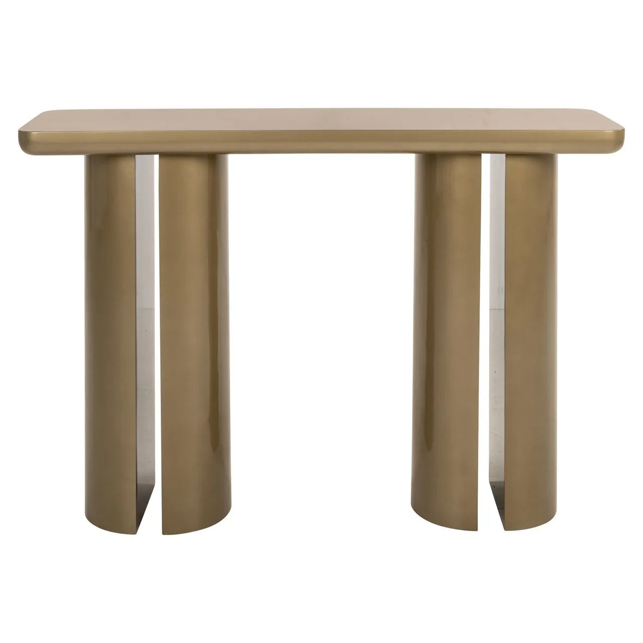 Richmond Interiors Whisker Gold Console Table