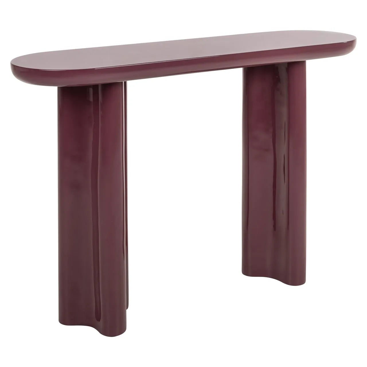 Richmond Interiors Sunny Burgundy Console Table