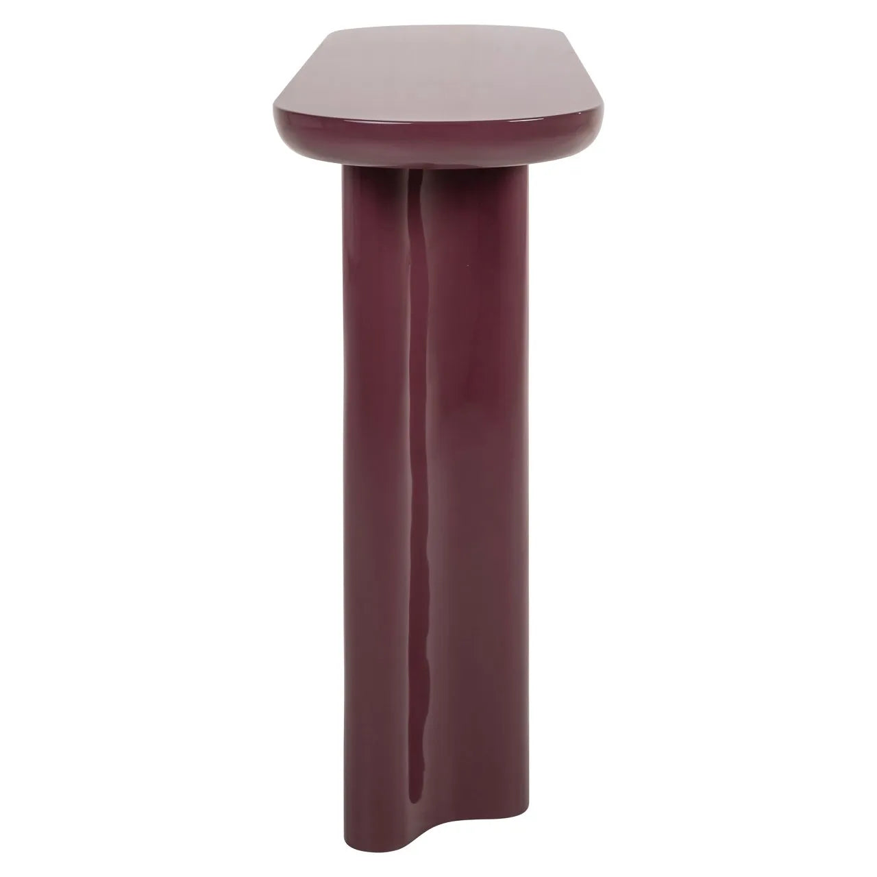 Richmond Interiors Sunny Burgundy Console Table