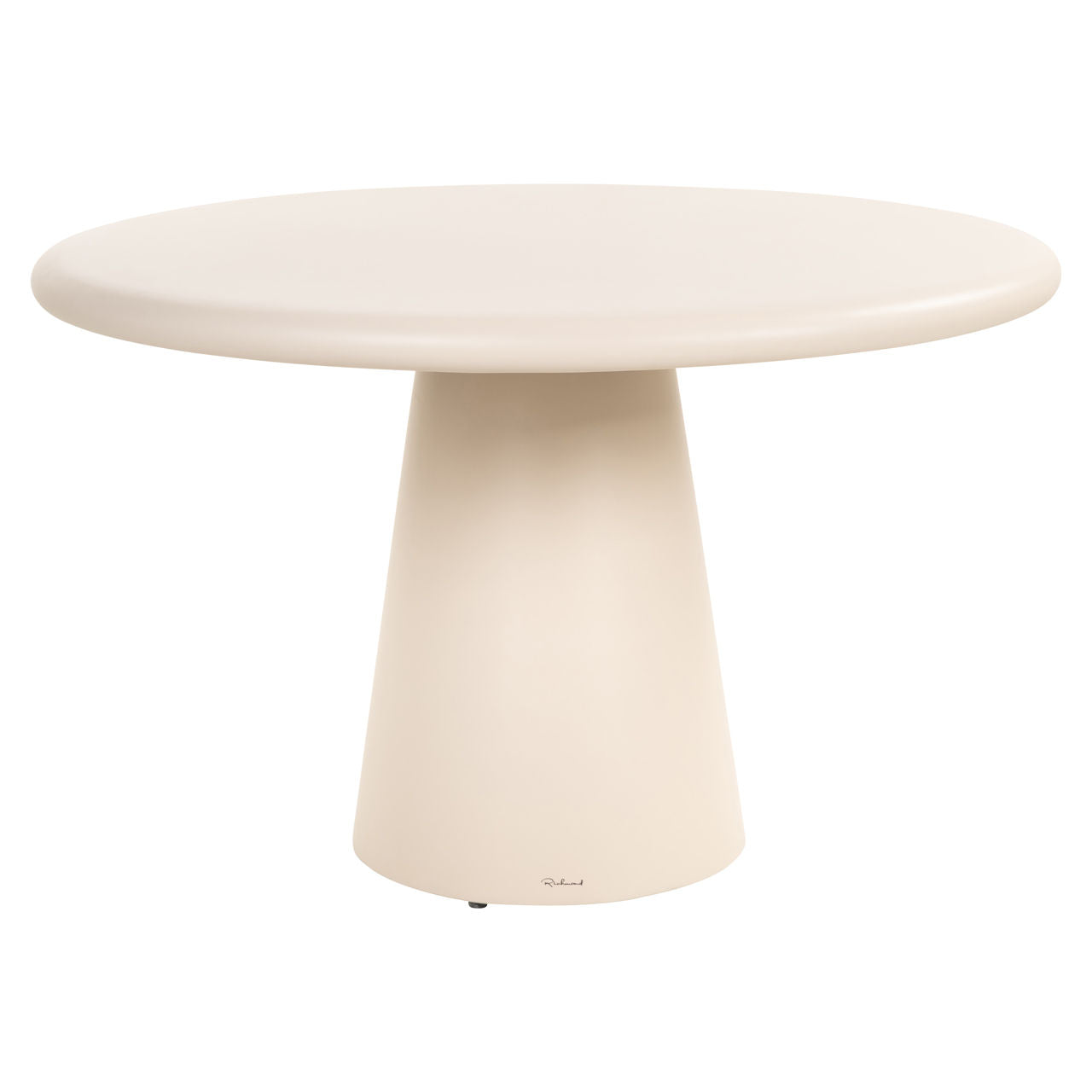 Outdoor dining table Urban Bloom sandstone 130Ø