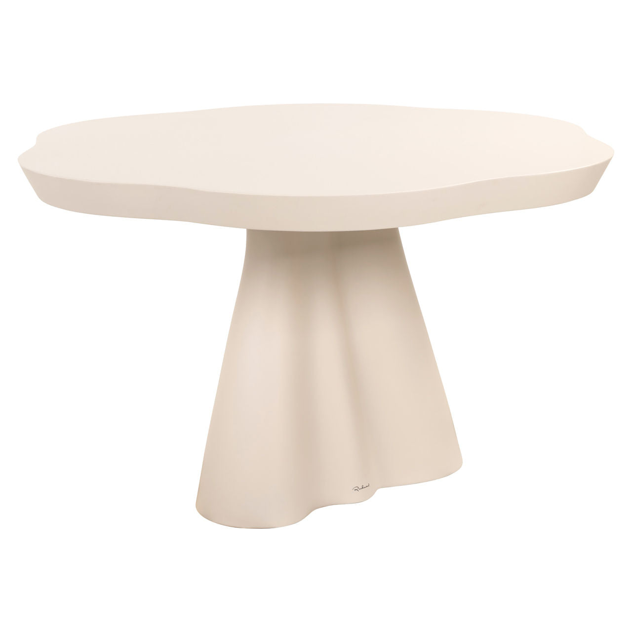 Outdoor dining table Urban Bloom sandstone 140Ø