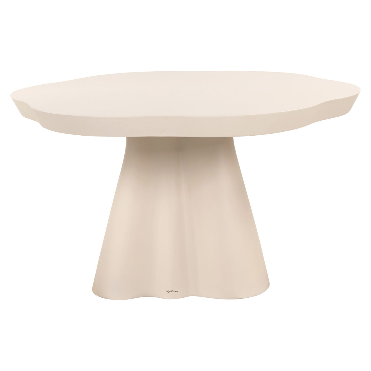 Outdoor dining table Urban Bloom sandstone 140Ø