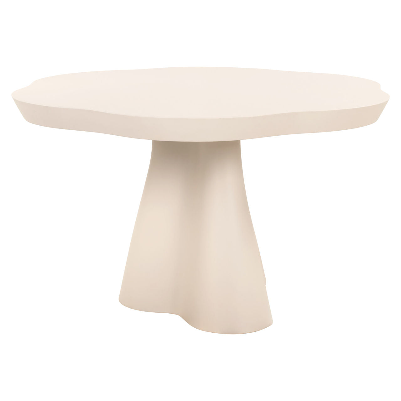 Outdoor dining table Urban Bloom sandstone 140Ø