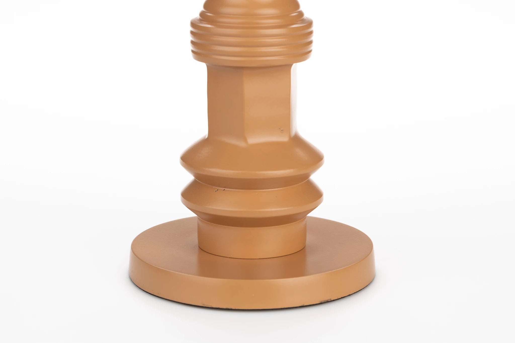 Zuiver Totem Smooth Terra Red Aluminium Candle Holder Medium
