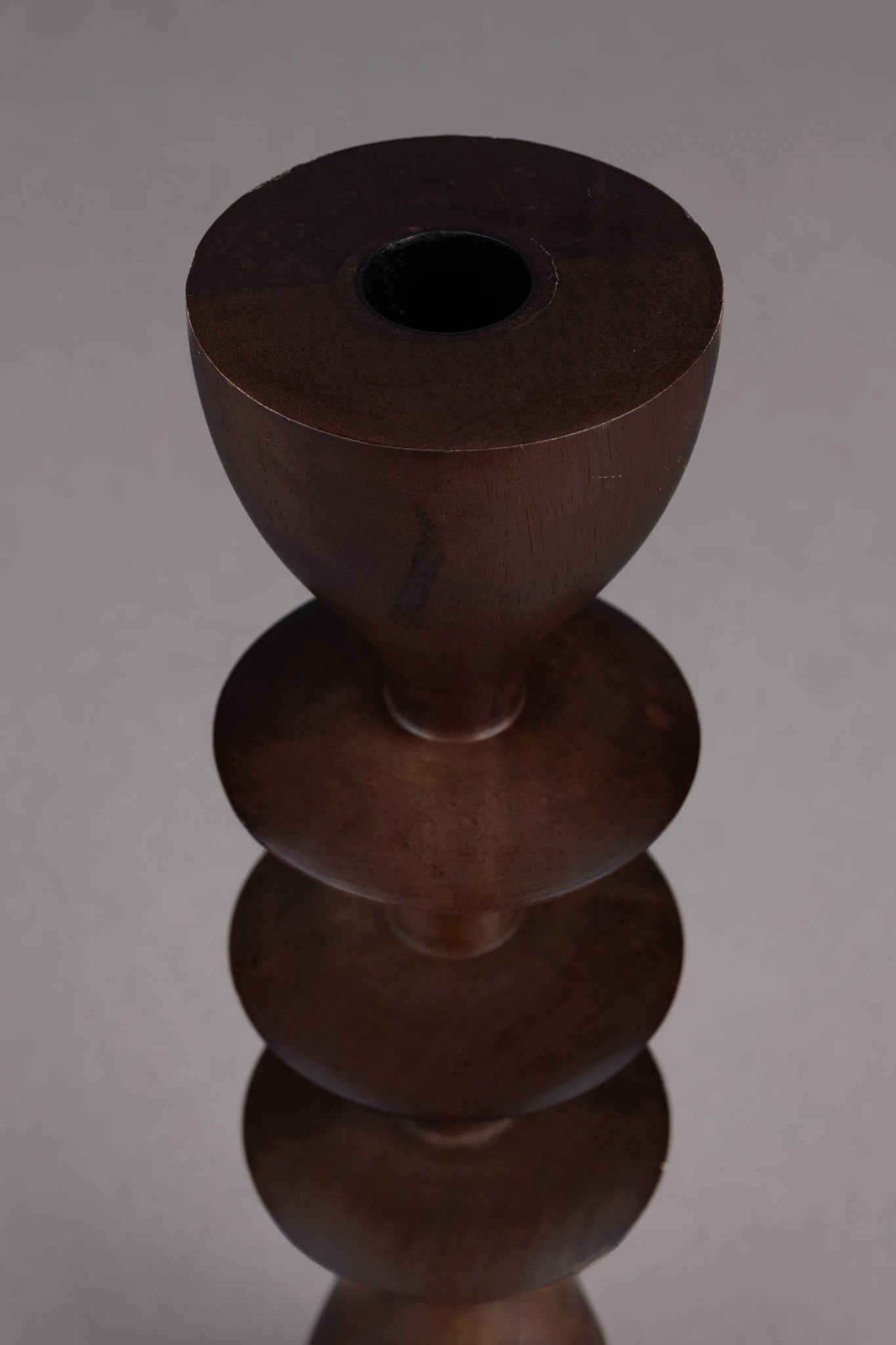 Dutchbone Pernilla Beige Earthenware Candle Holder Medium