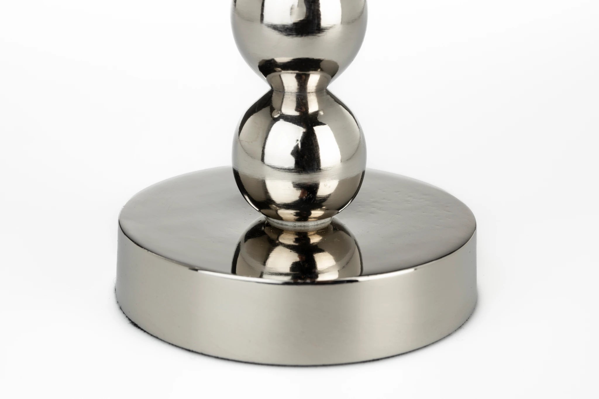 Zuiver Bubbles Two Shiny Silver Aluminium Candle Holder