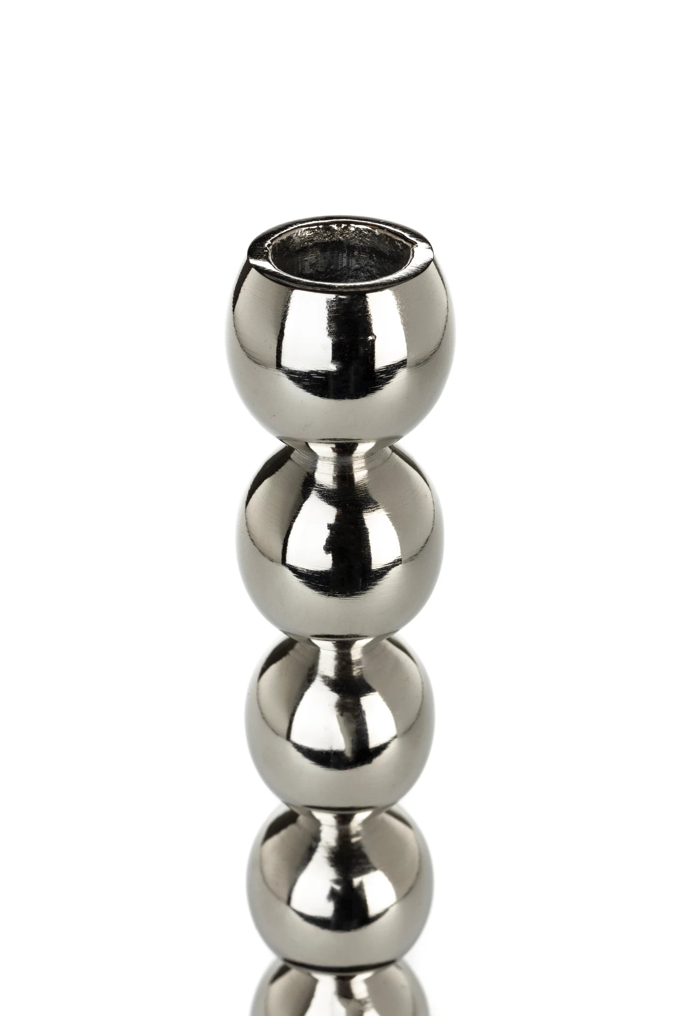 Zuiver Bubbles One Shiny Silver Aluminium Candle Holder