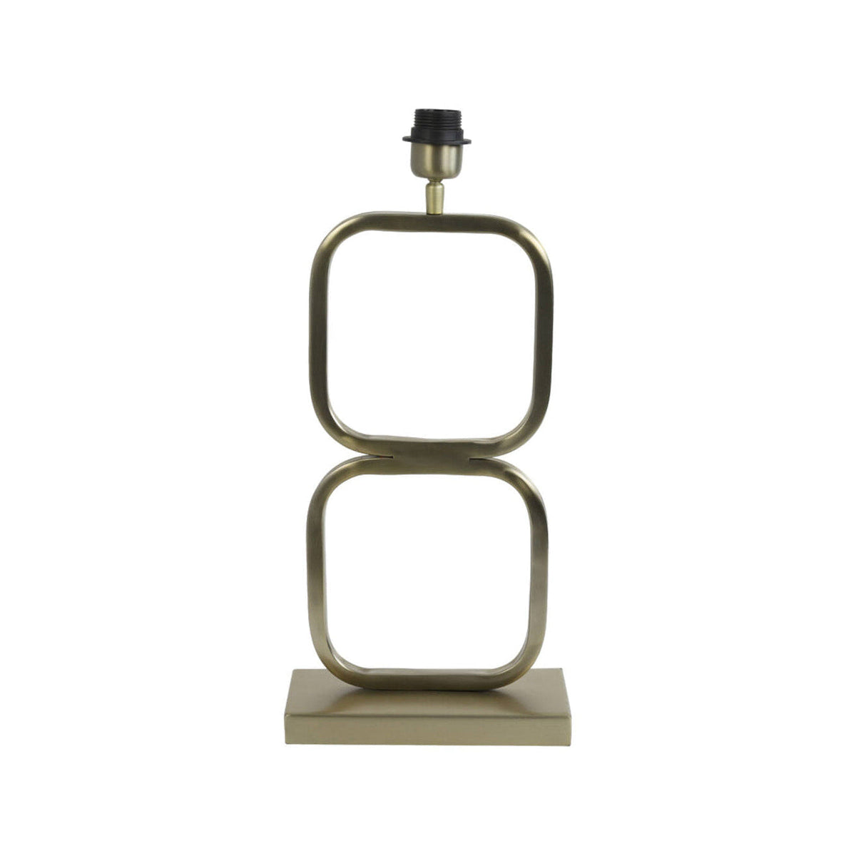 Lutika Light Gold Metal Table Lamp Base 46cm