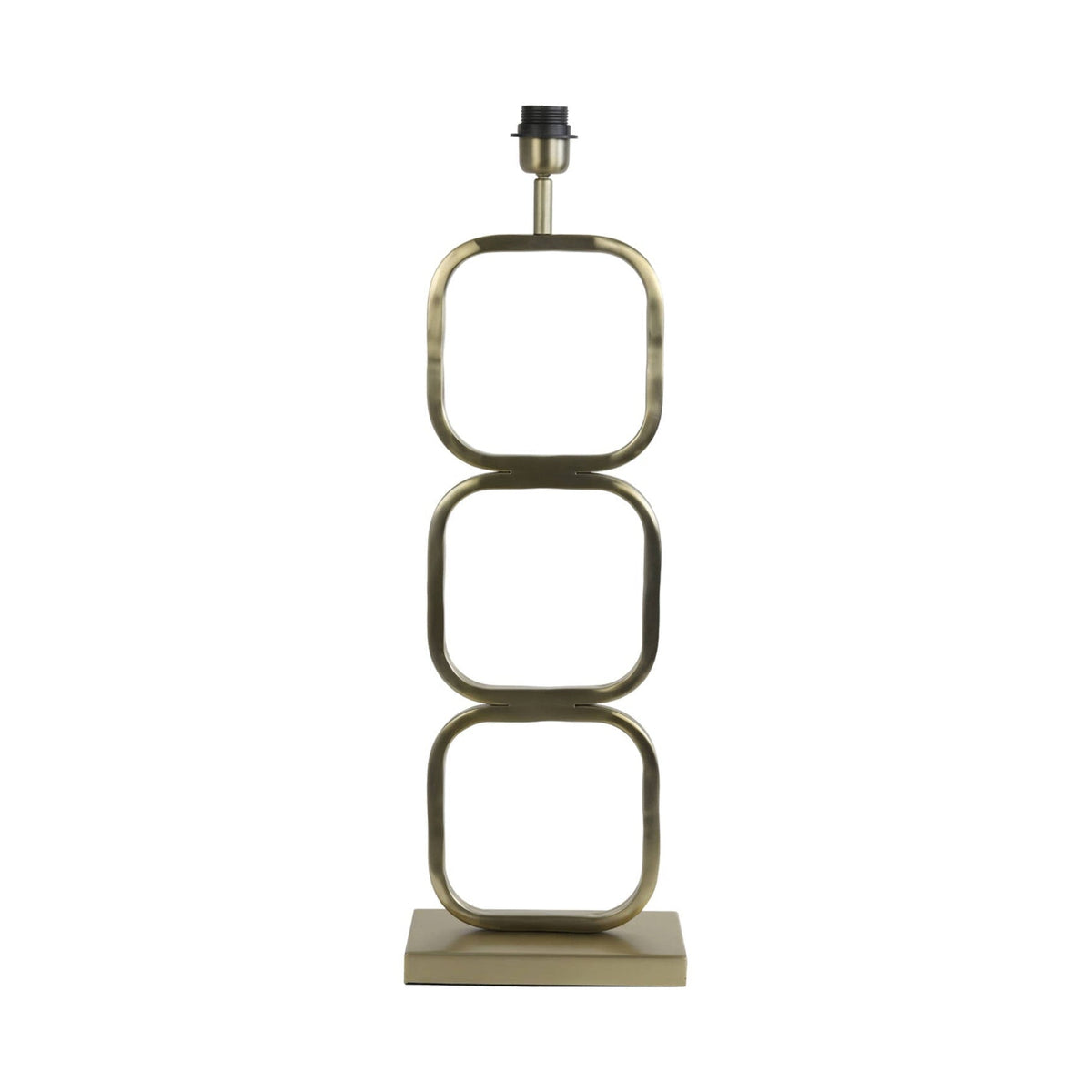 Lutika Light Gold Metal Table Lamp Base 69cm