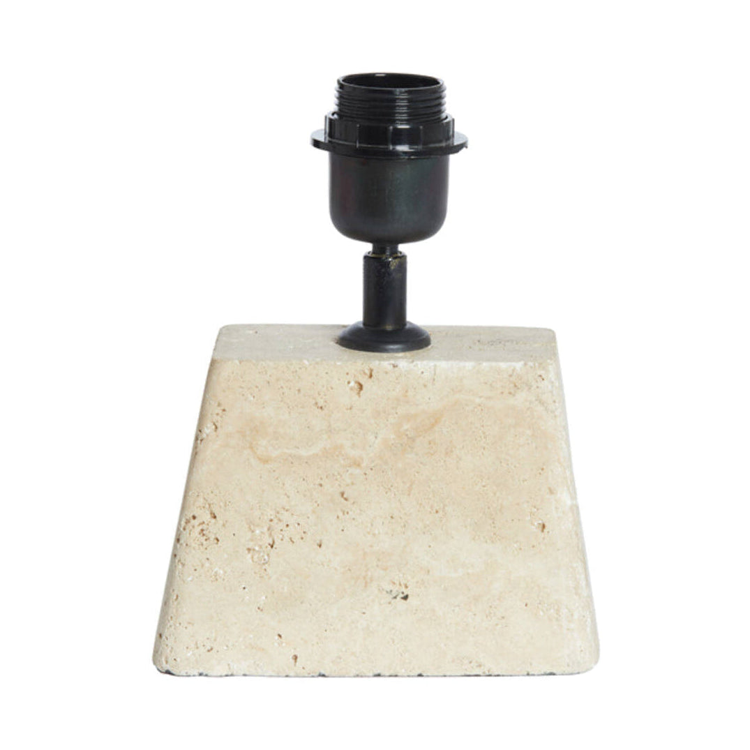 Kardan Sand Travertine Table Lamp Base 21cm