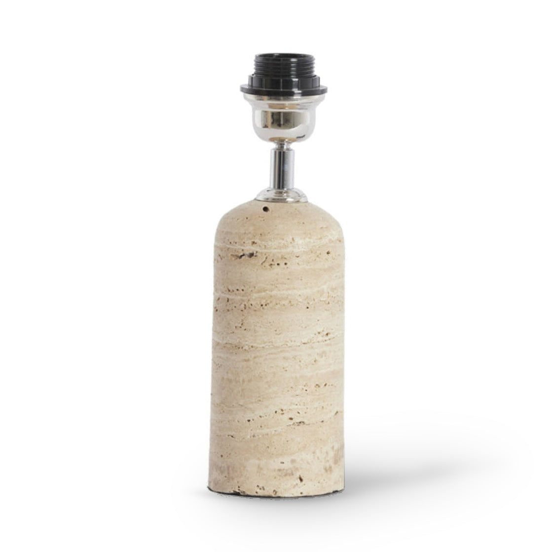 Malakai Sand Travertine Table Lamp Base 18cm