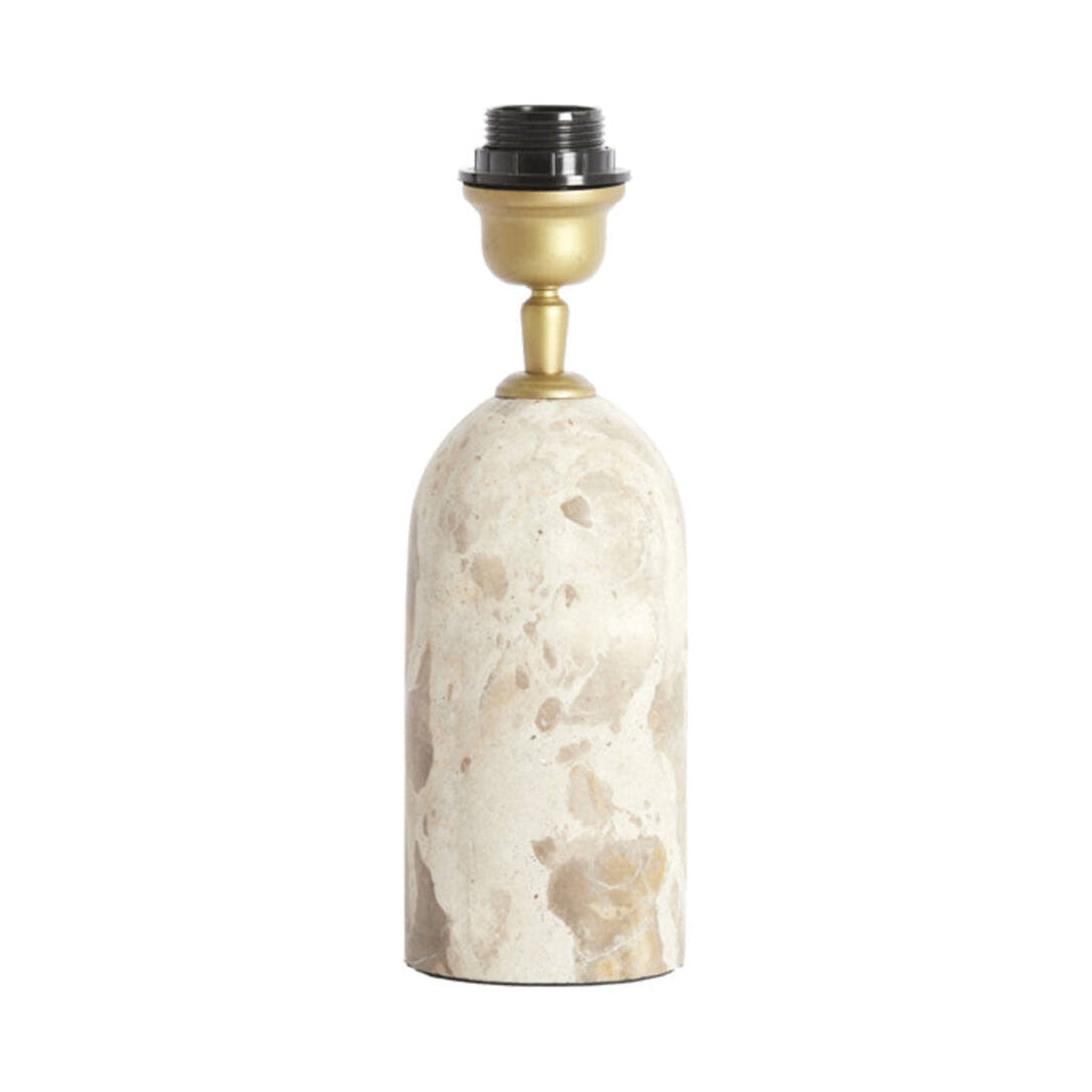 Maliki Sand Marble Table Lamp Base 18cm