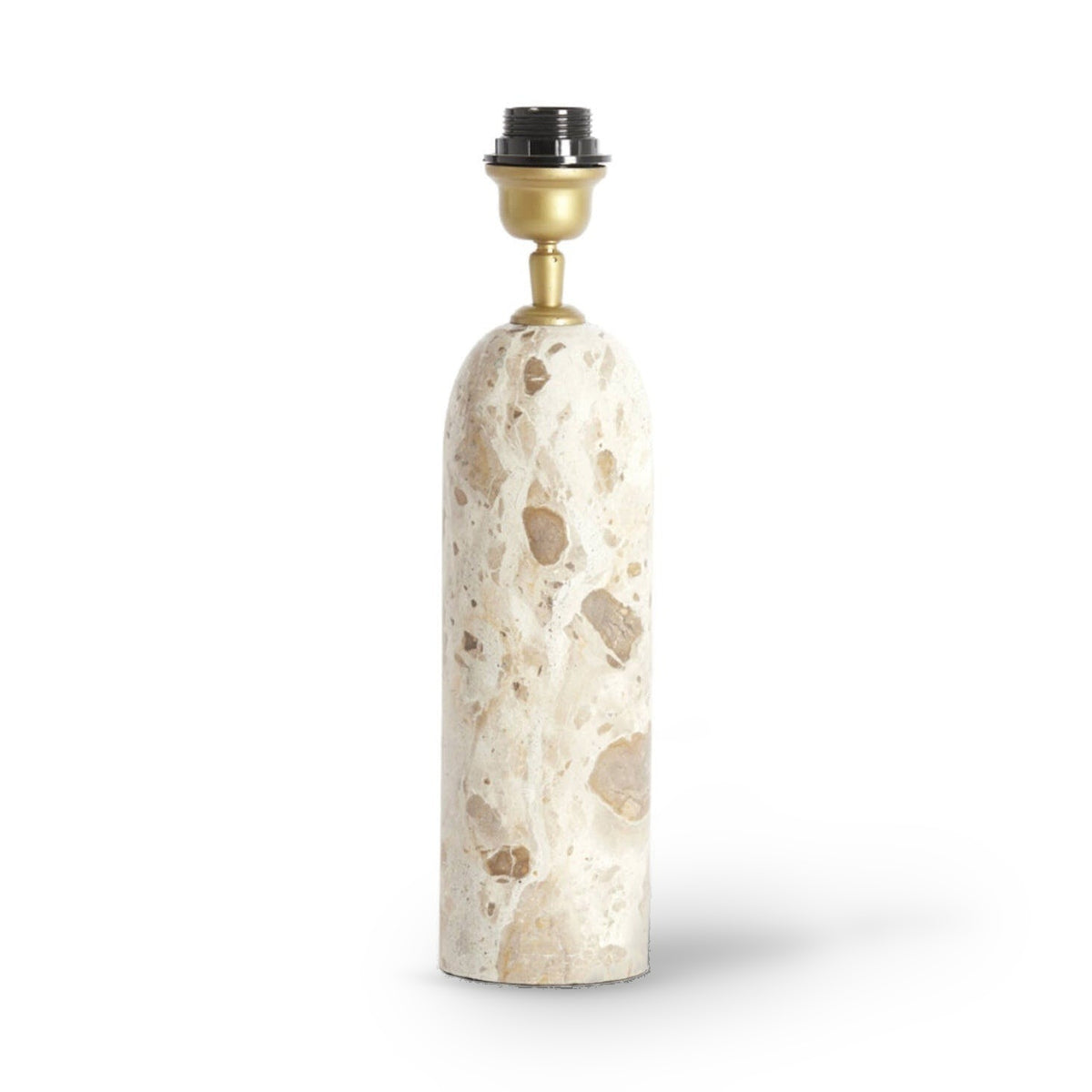 Maliki Sand Marble Table Lamp Base 28cm