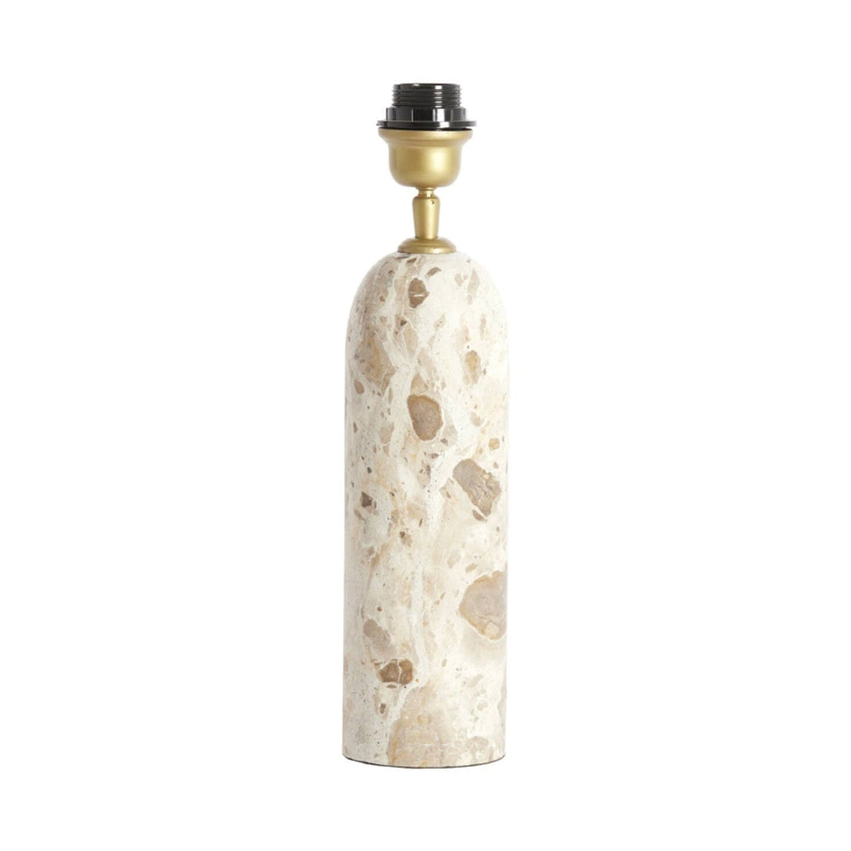 Maliki Sand Marble Table Lamp Base 28cm
