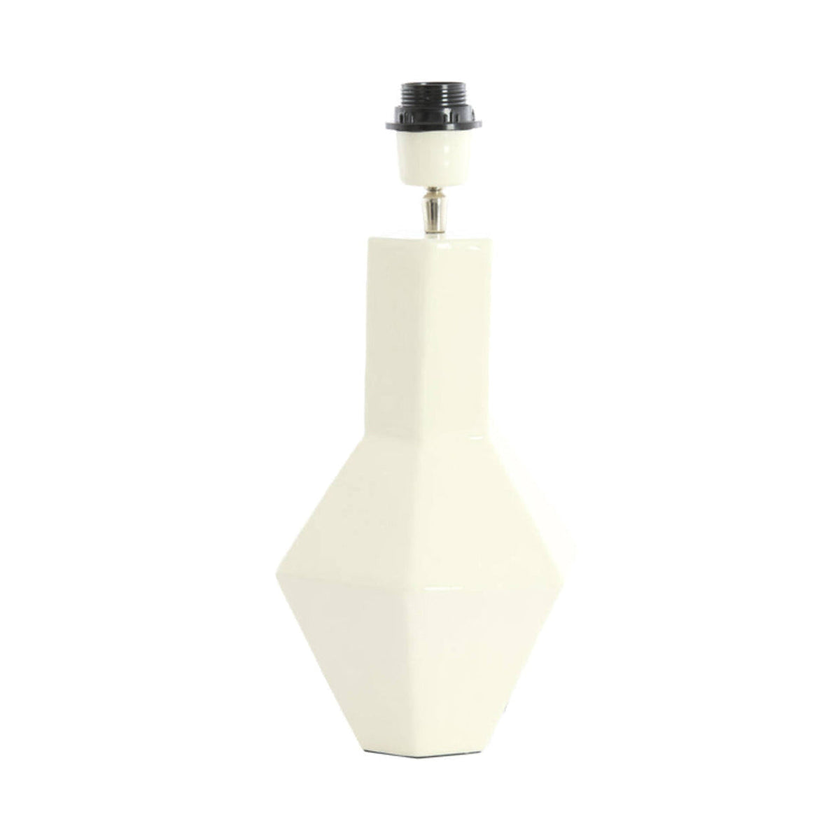 Calira Cream Metal Table Lamp Base 40cm