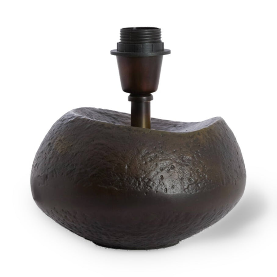 Jesrik Antique Bronze Metal Table Lamp Base 17cm