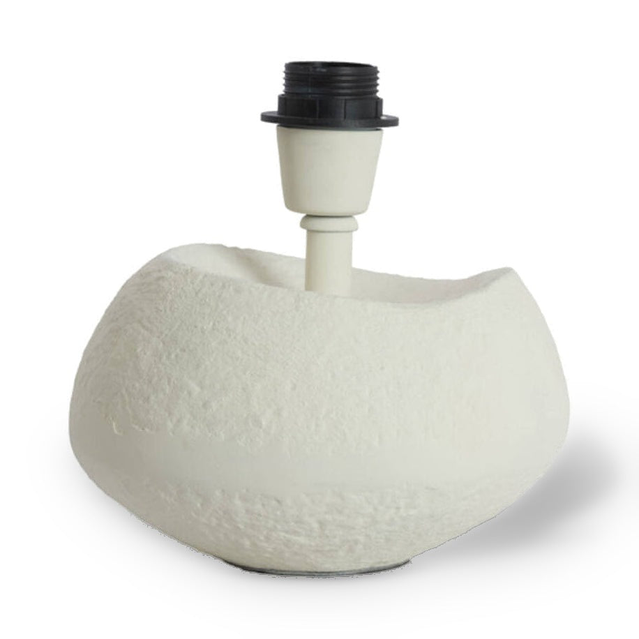 Jesrik Cream Metal Table Lamp Base 17cm