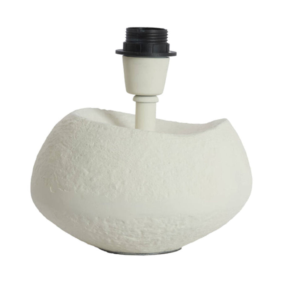 Jesrik Cream Metal Table Lamp Base 17cm