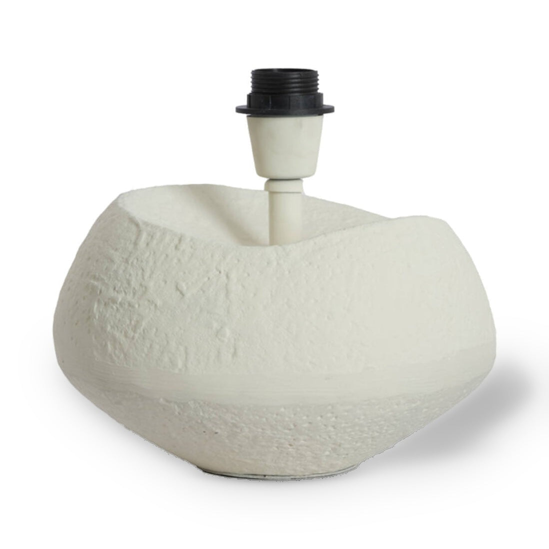 Jesrik Cream Metal Table Lamp Base 26cm