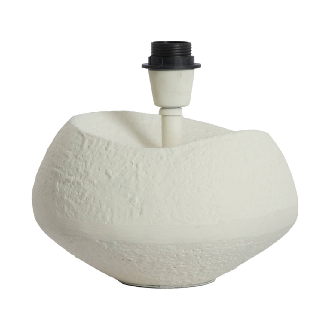 Jesrik Cream Metal Table Lamp Base 26cm