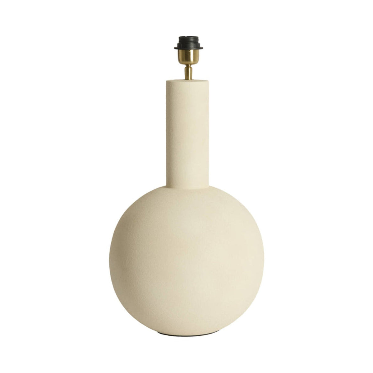Benao Matt Cream Metal Table Lamp Base 53cm
