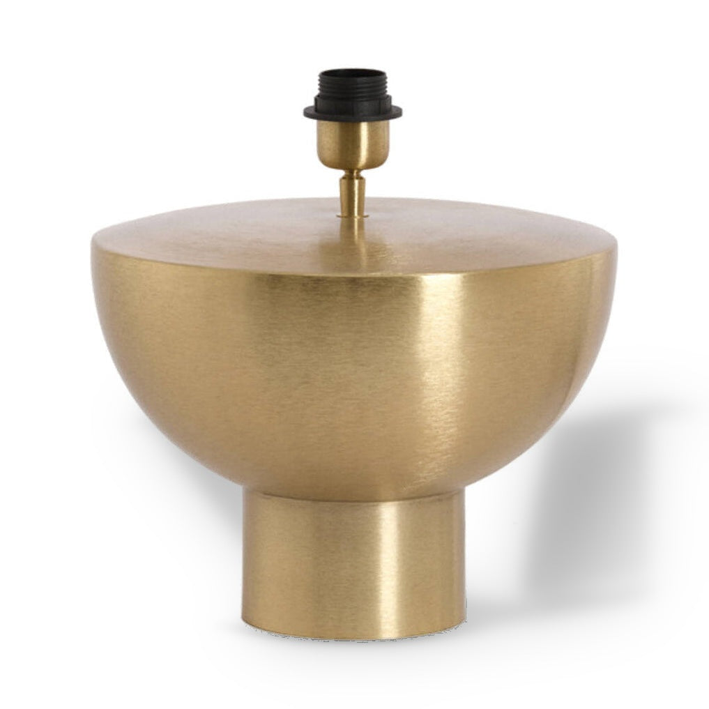 Ismara Matt Gold Metal Table Lamp Base 25cm