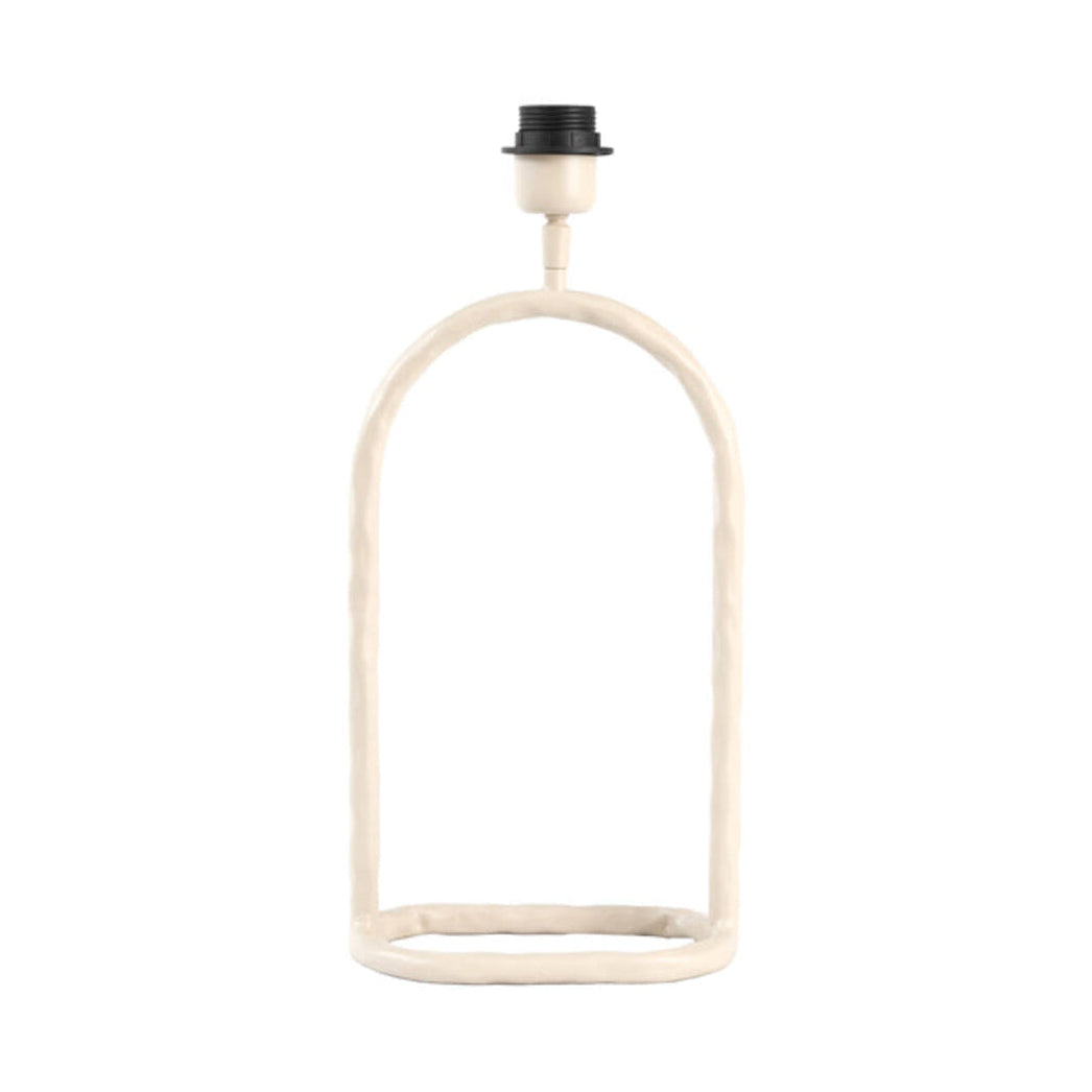 Eliora Cream Metal Table Lamp Base 39cm
