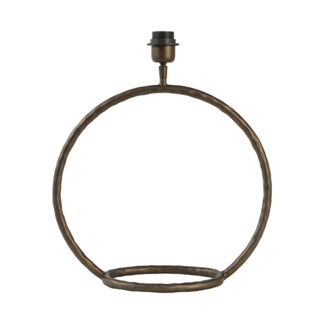 Elioro Matt Brown Bronze Metal Table Lamp Base 39.5cm