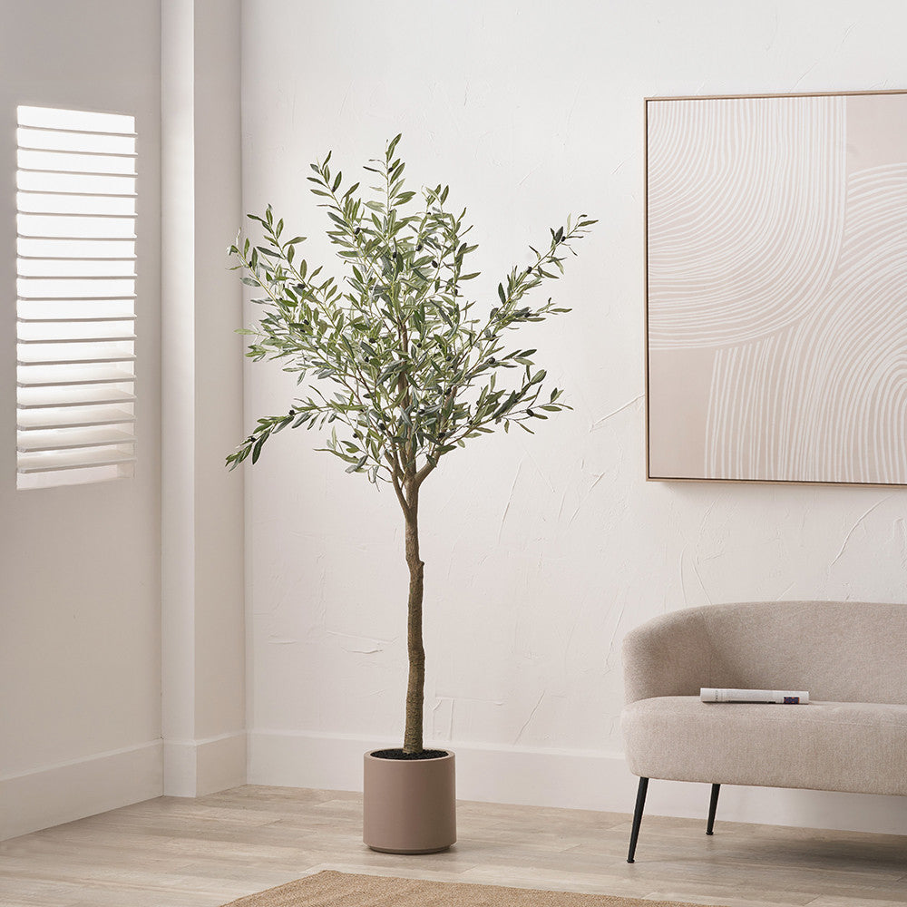 Artificial Olive Tree in Pot | Large
