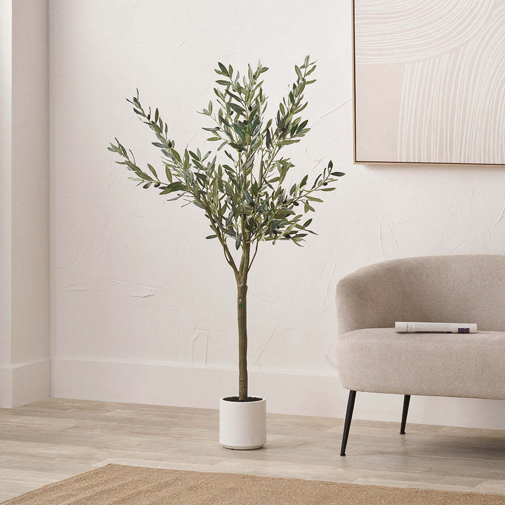 Artificial Olive Tree in Pot | Medium