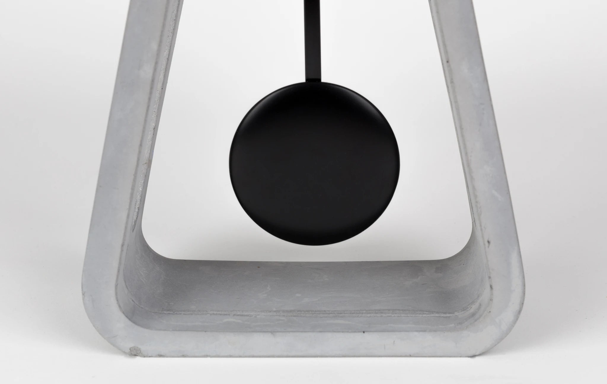 Zuiver Pendulum Time Grey Concrete Clock