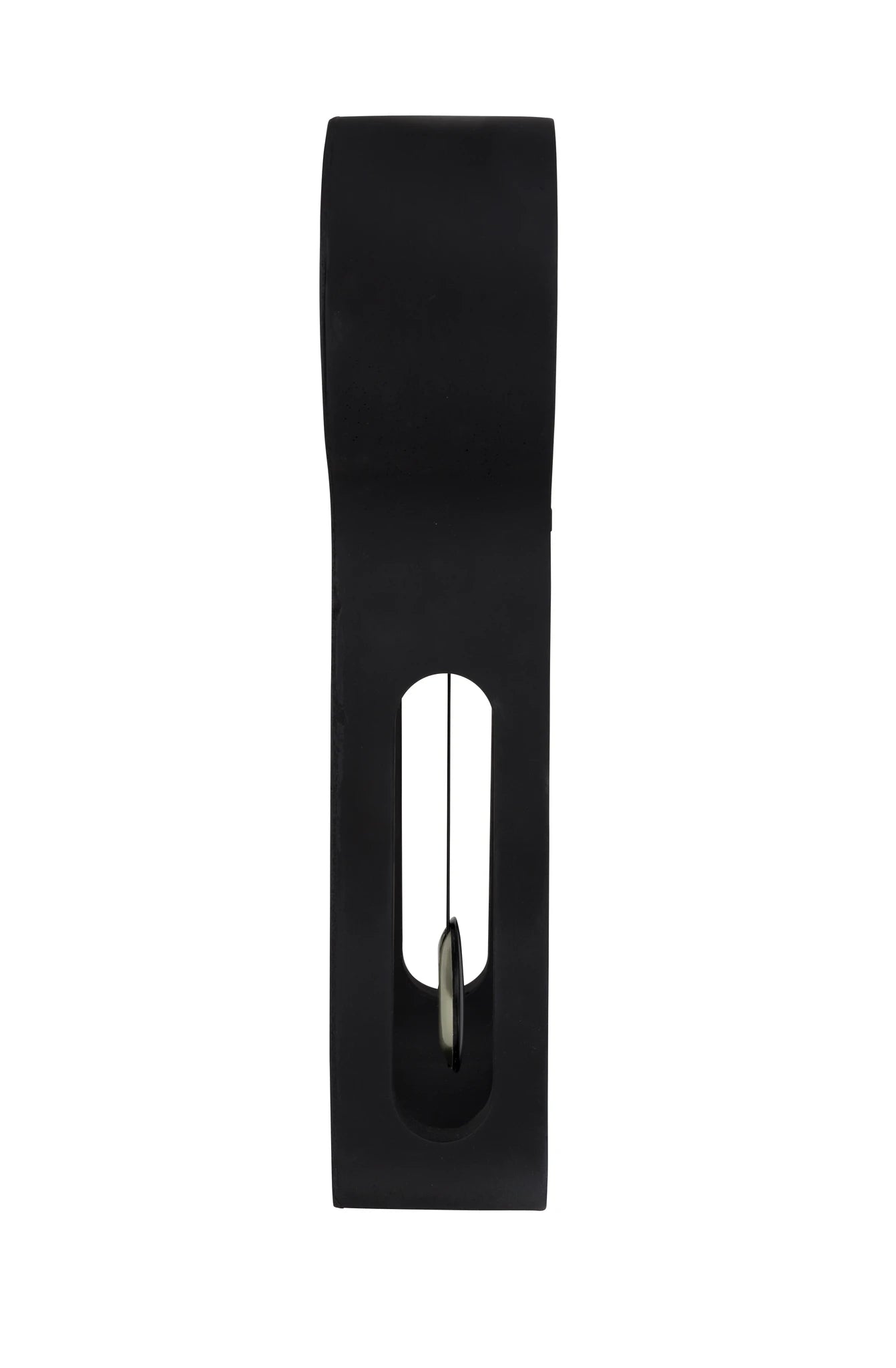 Zuiver Pendulum Time All Black Concrete Clock