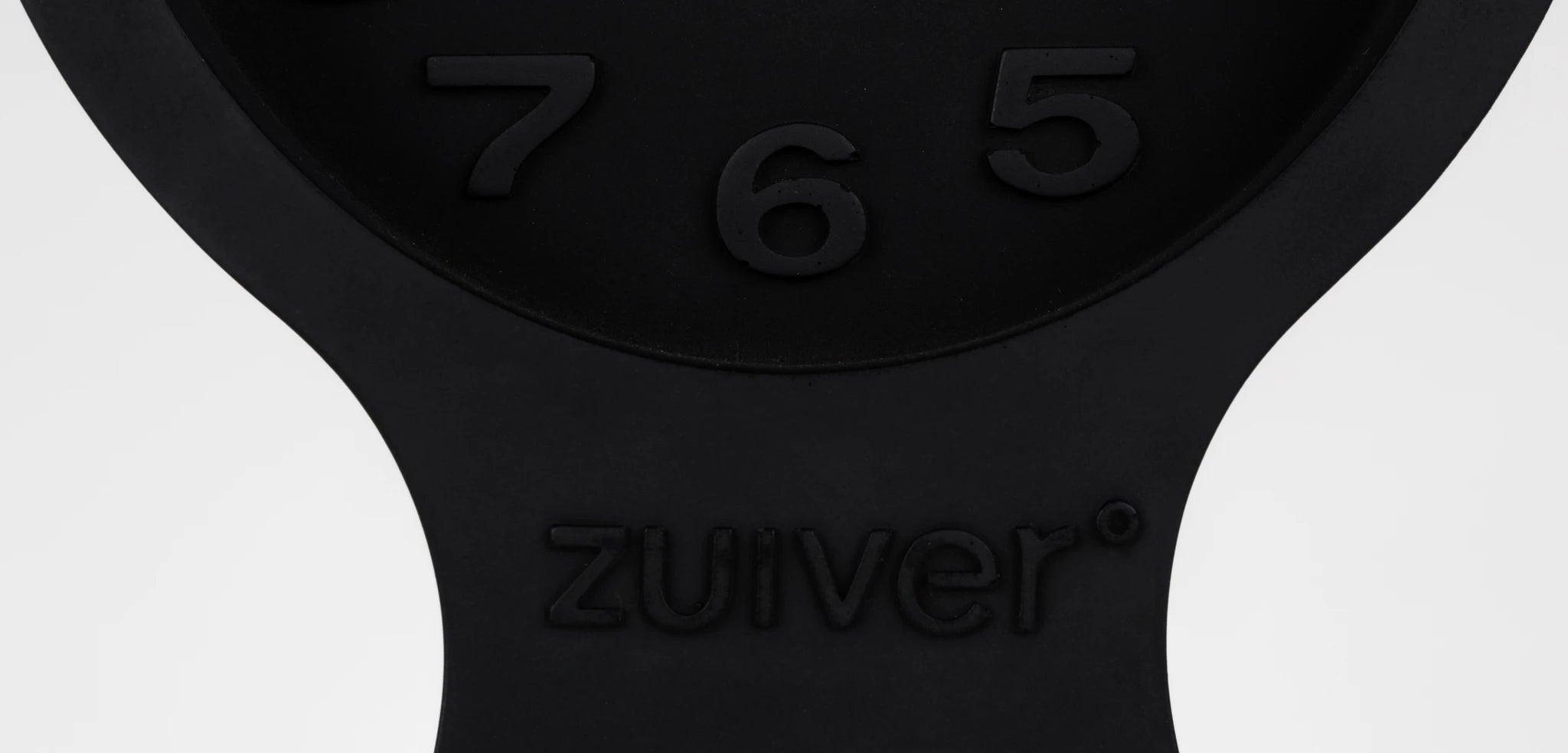 Zuiver Pendulum Time All Black Concrete Clock