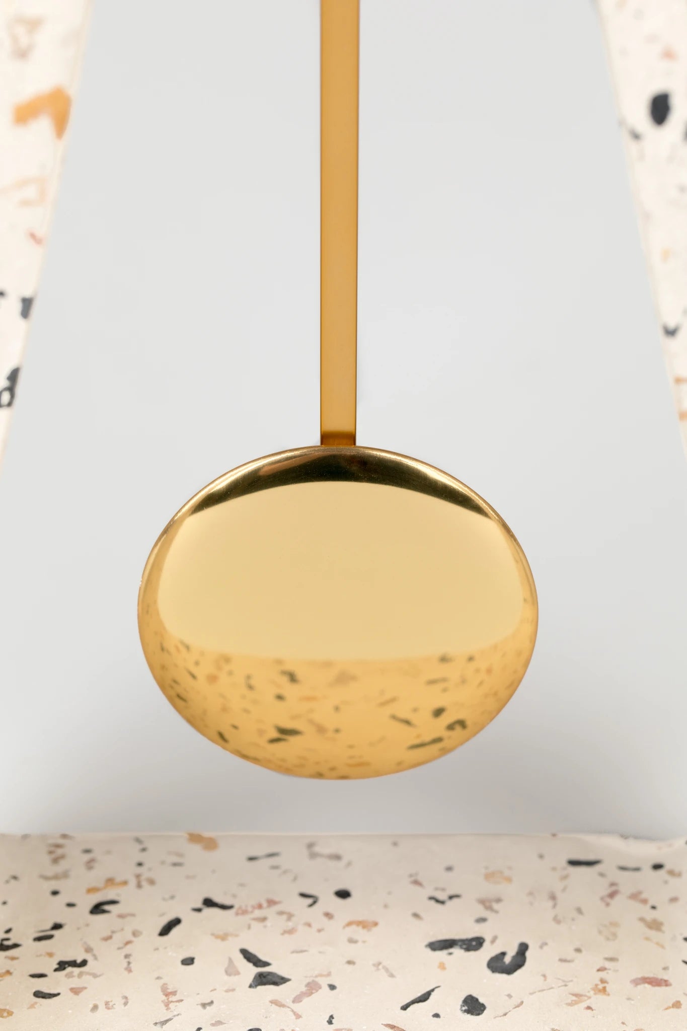 Zuiver Pendulum Time White Multicolour Terrazzo Clock