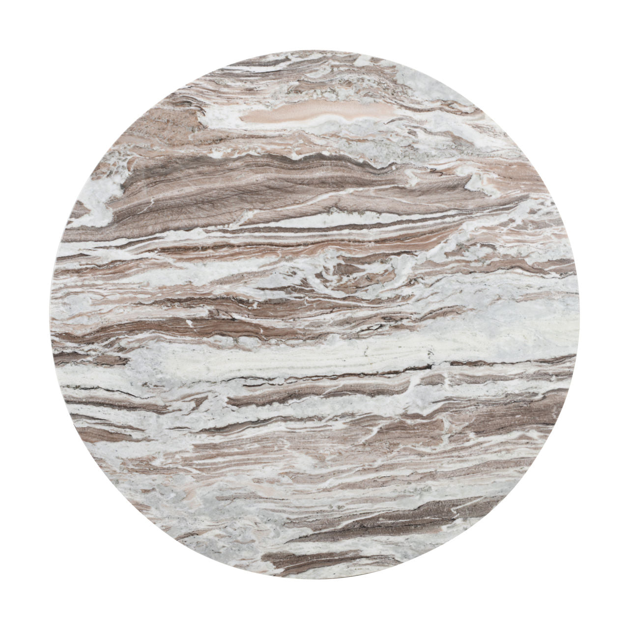 Dining table Oberoy brown 130Ø